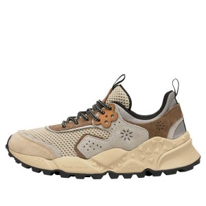 Flower Mountain KOTETSU Sneakers Herre Grå Beige | DKHNPTWV