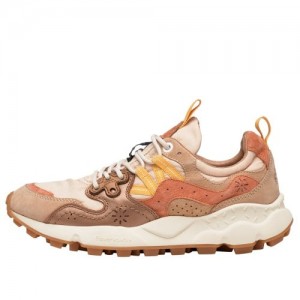 Flower Mountain YAMANO 3 Sneakers Dame Brune | DKXEIRQG