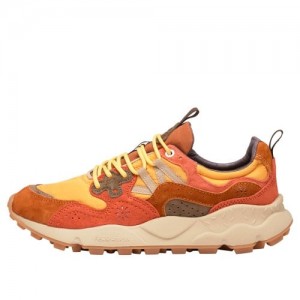 Flower Mountain YAMANO 3 Sneakers Herre Orange | DKGHLKQR