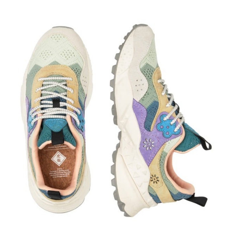 Flower Mountain KOTETSU Sneakers Dame Flerfarvede | DKWOPKLF