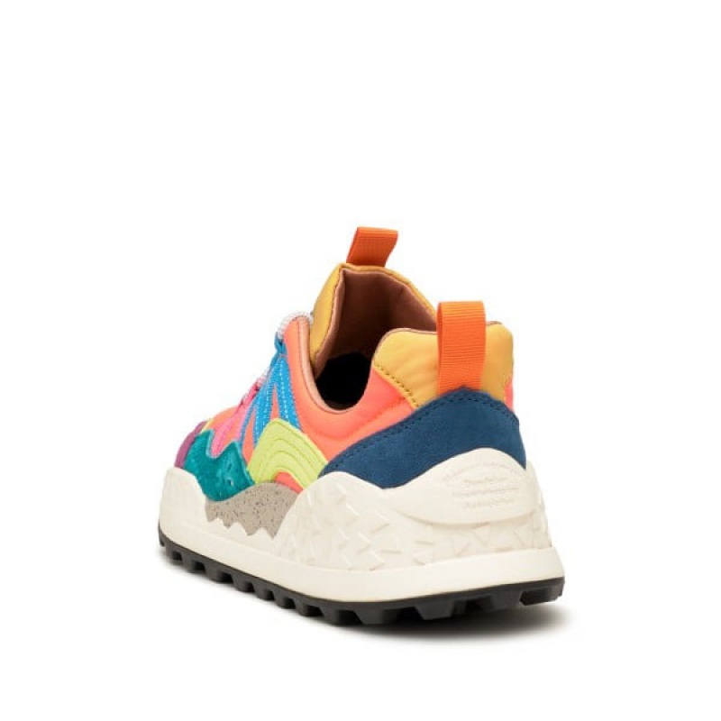 Flower Mountain WASHI Sneakers Dame Flerfarvede | DKHNDRGW