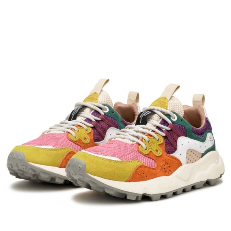 Flower Mountain YAMANO 3 Sneakers Dame Flerfarvede | DKIRDCSO