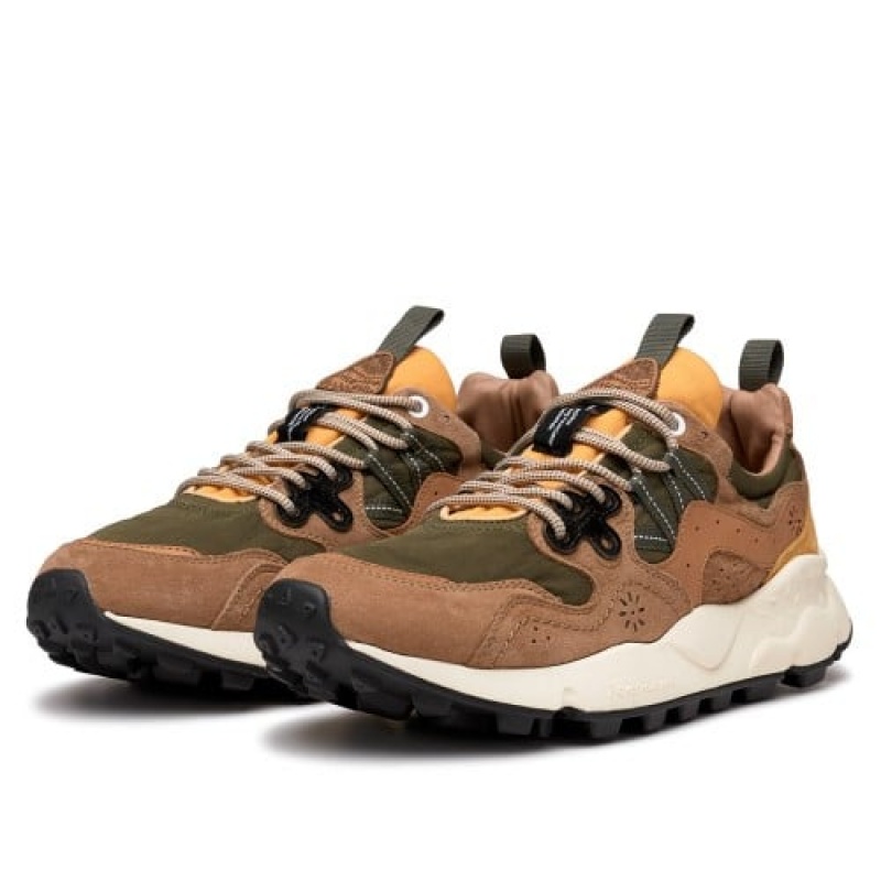 Flower Mountain YAMANO 3 Sneakers Herre Brune | DKRTQFLG