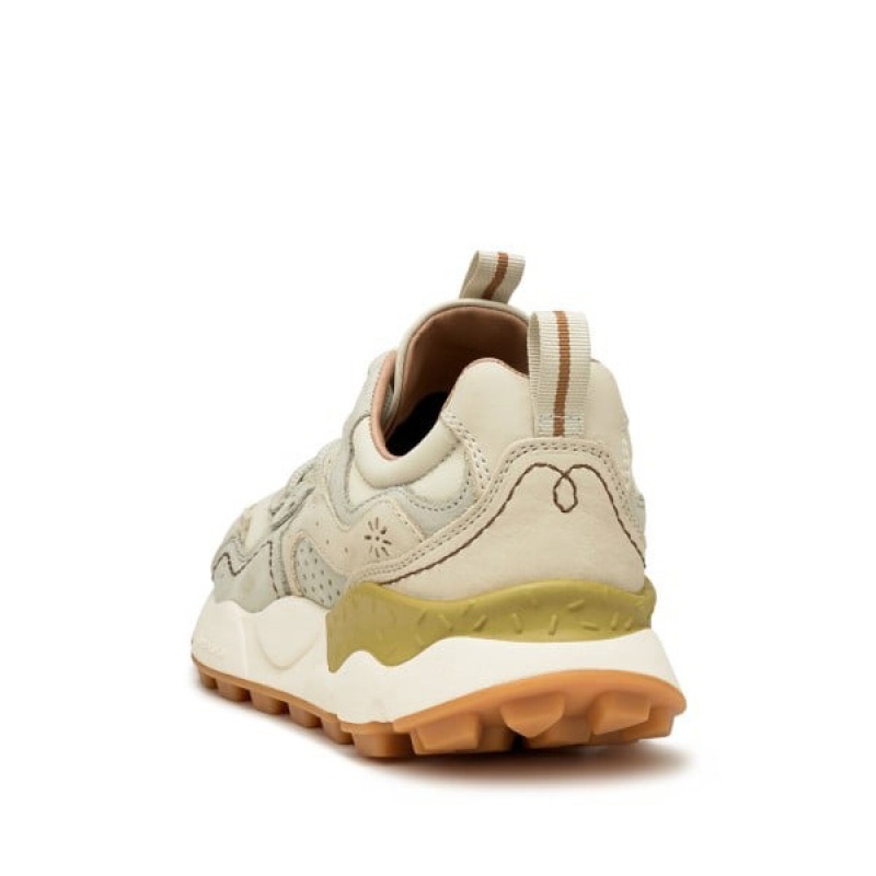 Flower Mountain YAMANO 3 UNI UW Sneakers Dame Beige | DKGEJBAU